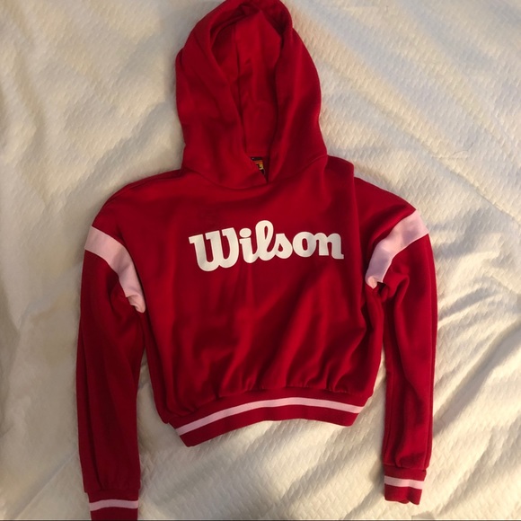Red Wilson Hoodie - Picture 1 of 1